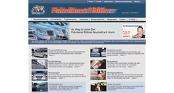 Desktop Screenshot of fahrdienst-roessner.de